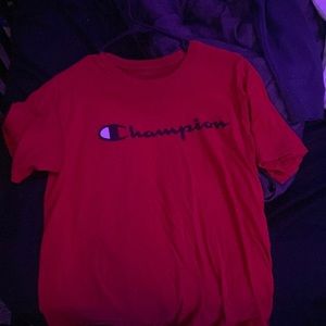 Red Champion Shirt